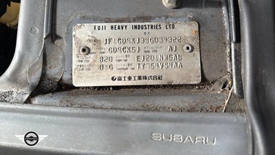Lot 114 - 2004 SUBARU IMPREZA GX SPORT AWD