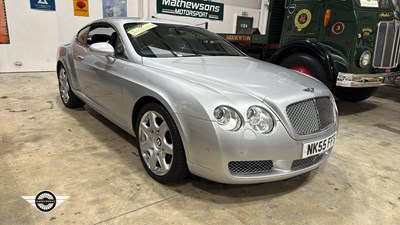 Lot 162 - 2005 BENTLEY CONTINENTAL GT AUTO