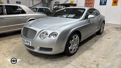 Lot 162 - 2005 BENTLEY CONTINENTAL GT AUTO