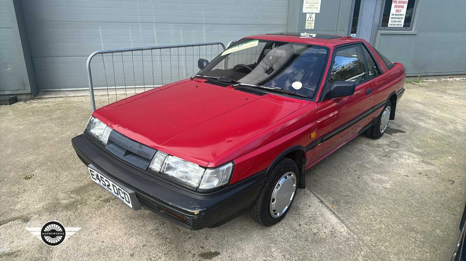 Lot 190 - 1988 NISSAN SUNNY GSX AUTO