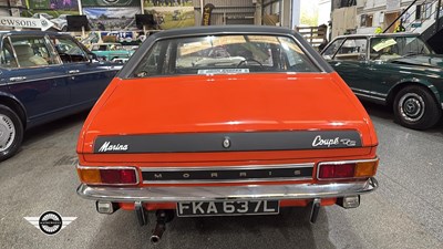 Lot 768 - 1972 MORRIS MARINA 1.8 TC