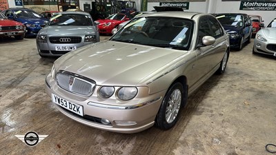 Lot 84 - 2004 ROVER 75 CLUB CDTI