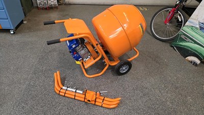 Lot 279 - 3HP PETROL CEMENT MIXER IN NEW CONDITION