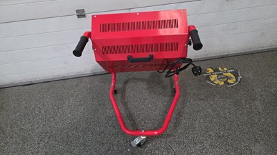 Lot 865 - CLARKE INFA RED WORKSHOP HEATER