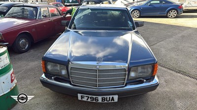 Lot 262 - 1988 MERCEDES 420 SEL AUTO