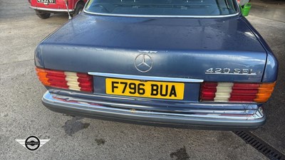 Lot 262 - 1988 MERCEDES 420 SEL AUTO