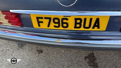 Lot 262 - 1988 MERCEDES 420 SEL AUTO