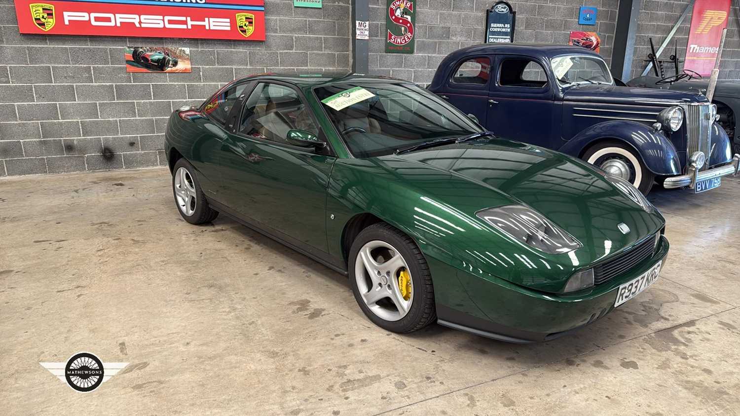 Lot 210 - 1997 FIAT COUPE 20V TURBO