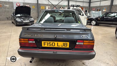 Lot 282 - 1988 FORD ORION GHIA I