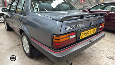 Lot 282 - 1988 FORD ORION GHIA I