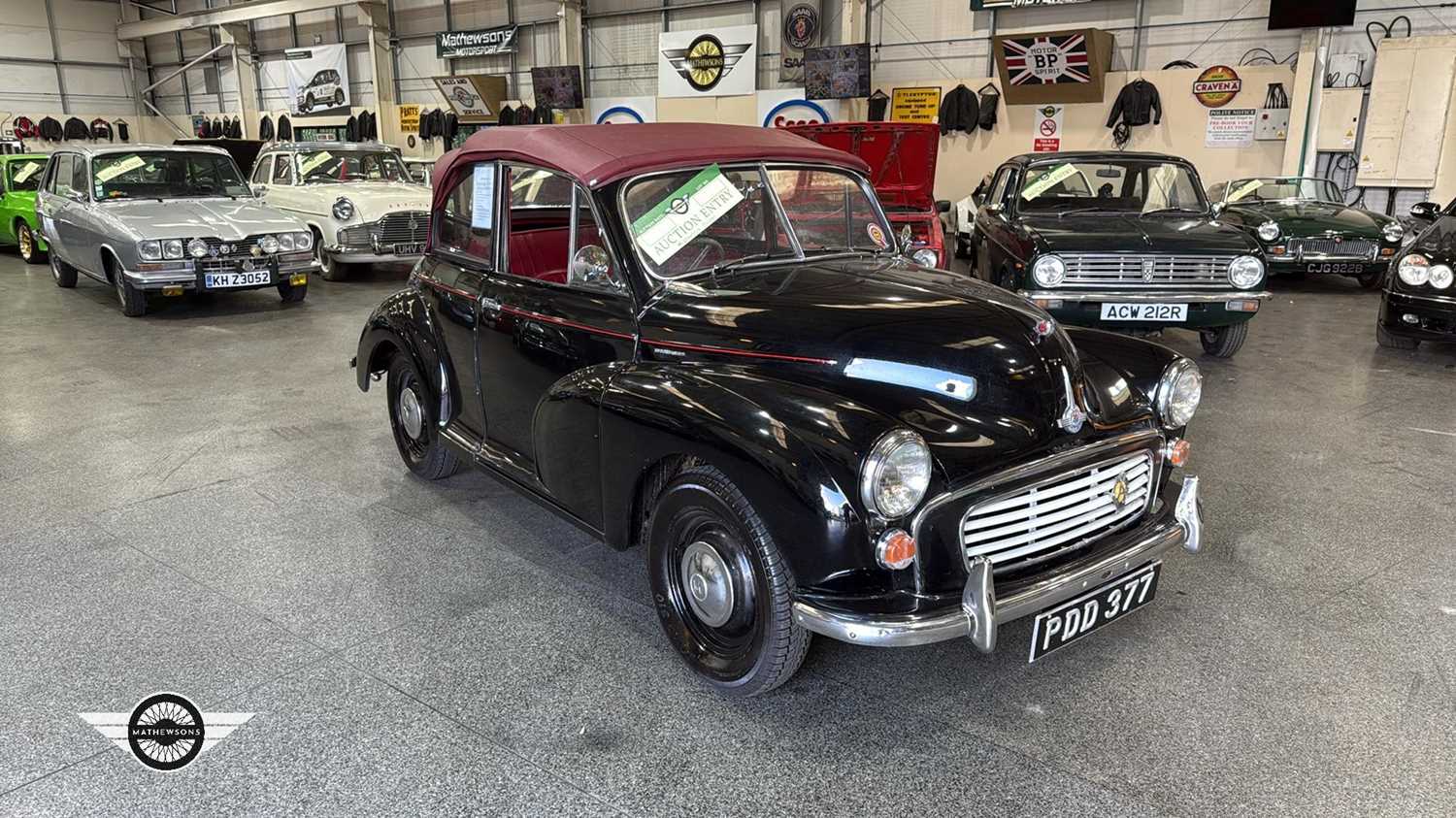 Lot 296 - 1955 MORRIS MINOR