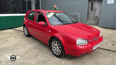 Lot 310 - 2003 VOLKSWAGEN GOLF V5
