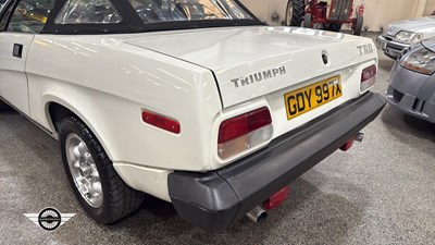 Lot 314 - 1982 TRIUMPH TR7 V8 CONVERTIBLE