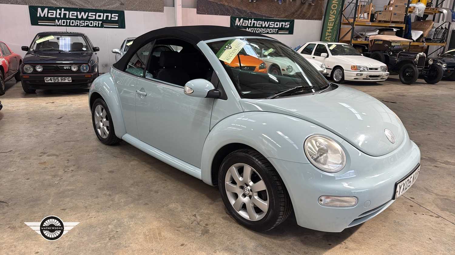 Lot 440 - 2005 VOLKSWAGEN BEETLE CABRIOLET