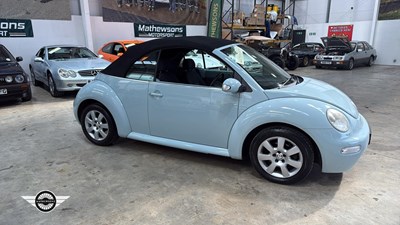 Lot 440 - 2005 VOLKSWAGEN BEETLE CABRIOLET