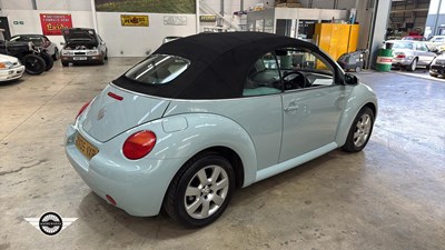 Lot 440 - 2005 VOLKSWAGEN BEETLE CABRIOLET