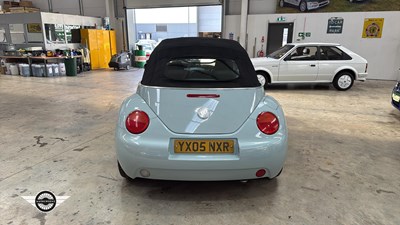 Lot 440 - 2005 VOLKSWAGEN BEETLE CABRIOLET