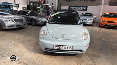 Lot 440 - 2005 VOLKSWAGEN BEETLE CABRIOLET
