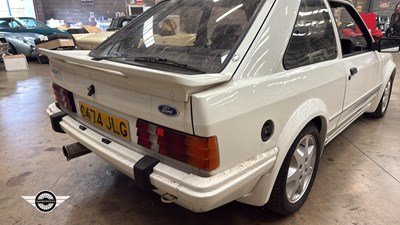 Lot 446 - 1985 FORD ESCORT RS TURBO