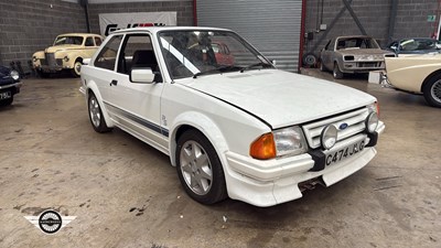 Lot 446 - 1985 FORD ESCORT RS TURBO