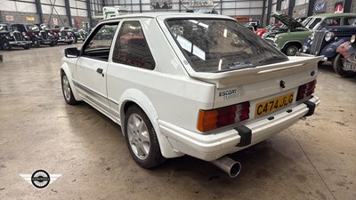 Lot 446 - 1985 FORD ESCORT RS TURBO