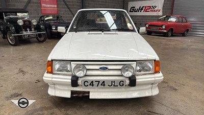 Lot 446 - 1985 FORD ESCORT RS TURBO