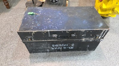Lot 883 - VAN TOOL SAFE BOX WITH KEY