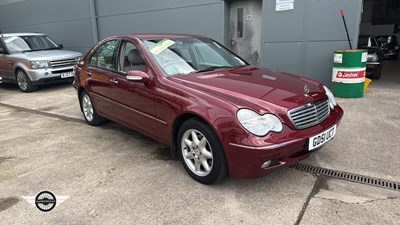 Lot 550 - 2001 MERCEDES C320 ELEGANCE AUTO