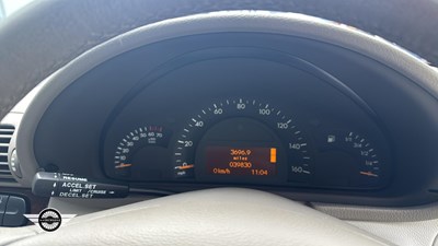 Lot 550 - 2001 MERCEDES C320 ELEGANCE AUTO
