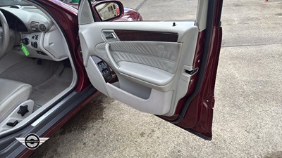 Lot 550 - 2001 MERCEDES C320 ELEGANCE AUTO