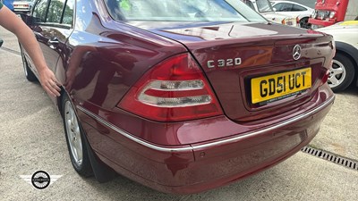 Lot 550 - 2001 MERCEDES C320 ELEGANCE AUTO
