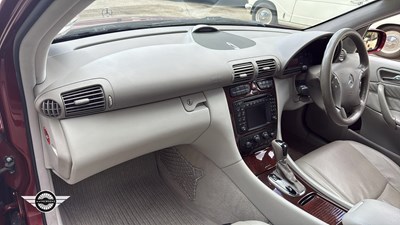 Lot 550 - 2001 MERCEDES C320 ELEGANCE AUTO