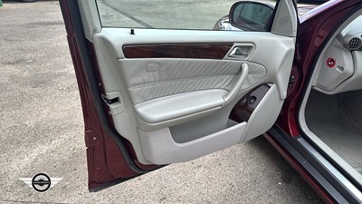Lot 550 - 2001 MERCEDES C320 ELEGANCE AUTO