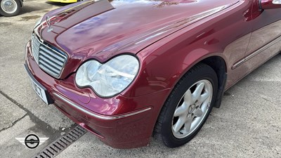 Lot 550 - 2001 MERCEDES C320 ELEGANCE AUTO