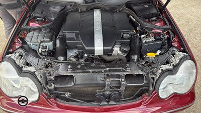 Lot 550 - 2001 MERCEDES C320 ELEGANCE AUTO