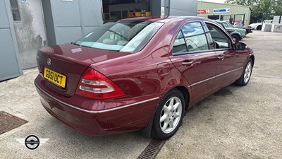 Lot 550 - 2001 MERCEDES C320 ELEGANCE AUTO