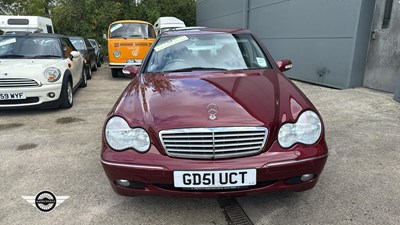 Lot 550 - 2001 MERCEDES C320 ELEGANCE AUTO