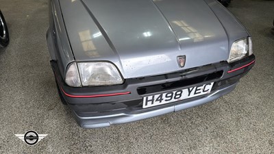 Lot 206 - 1990 ROVER METRO GTI