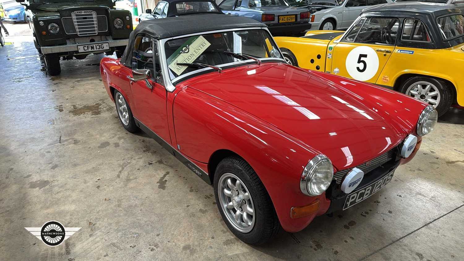 Lot 546 - 1977 MG MIDGET 1500