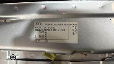 Lot 658 - 2003 AUDI TT COUPE QUATTRO