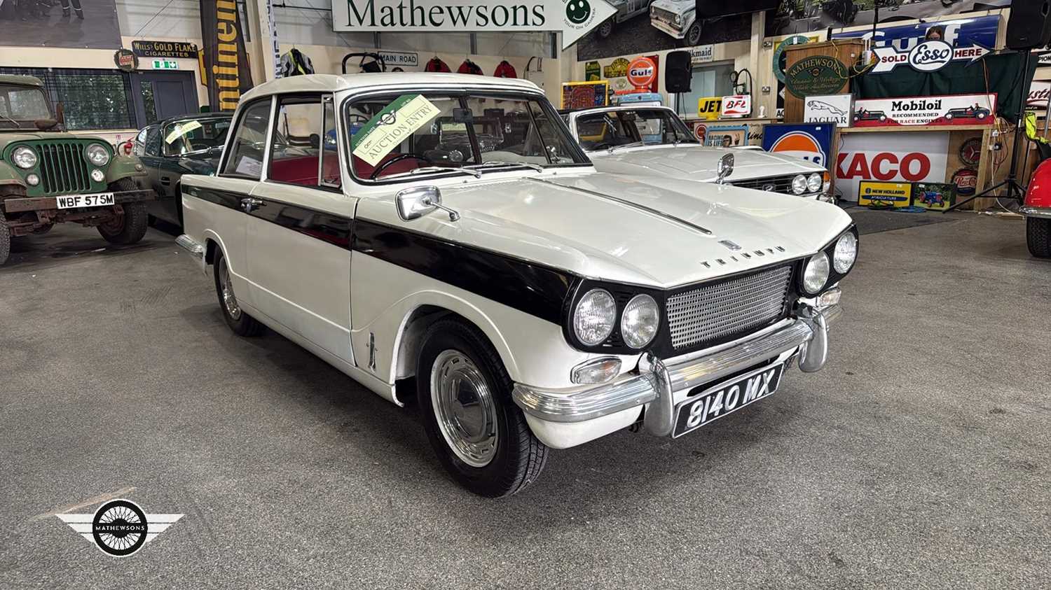 Lot 782 - 1962 TRIUMPH VITESSE