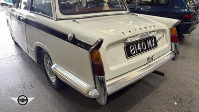 Lot 782 - 1962 TRIUMPH VITESSE