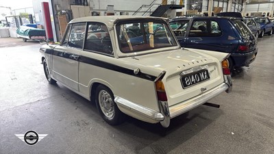 Lot 782 - 1962 TRIUMPH VITESSE