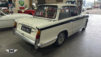 Lot 782 - 1962 TRIUMPH VITESSE