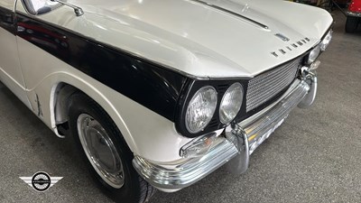 Lot 782 - 1962 TRIUMPH VITESSE