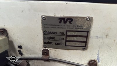 Lot 834 - 1978 TVR