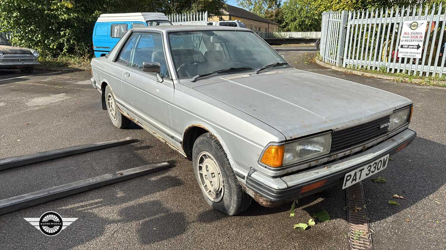 Lot 802 - 1980 DATSUN BLUEBIRD CPE