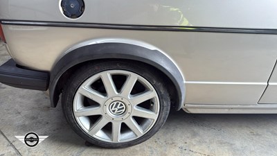 Lot 344 - 1987 VOLKSWAGEN GOLF CABRIO GL
