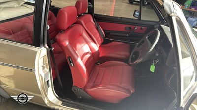 Lot 344 - 1987 VOLKSWAGEN GOLF CABRIO GL