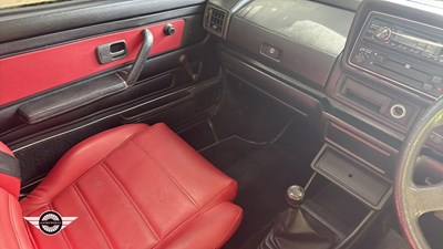 Lot 344 - 1987 VOLKSWAGEN GOLF CABRIO GL